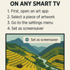 How to get a TV art screensaver on any smart TV