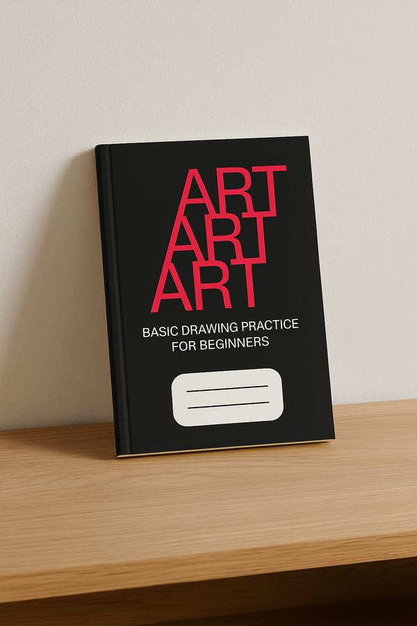 Basic Drawing Practice for Beginners (Digital Download) – Step-by-Step Guide to Essential Drawing Exercises and Techniques