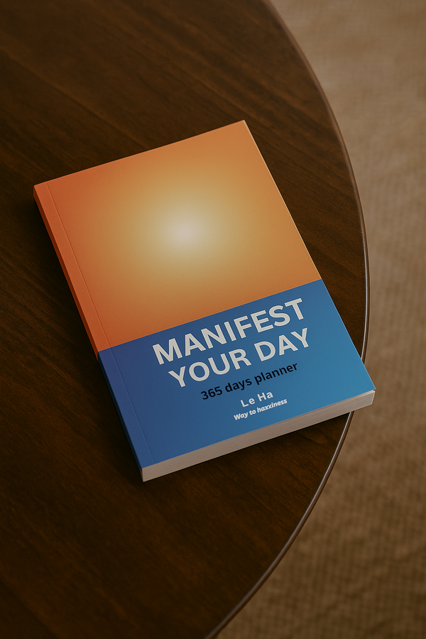 Manifestation Planner – Daily Goal & Habit Tracker | Printable PDF