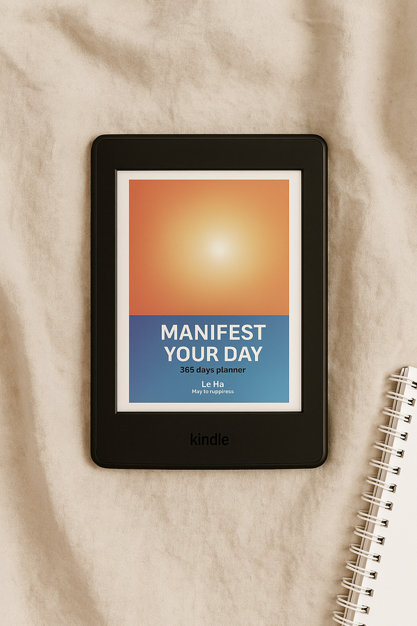 Manifestation Planner – Daily Goal & Habit Tracker | Printable PDF