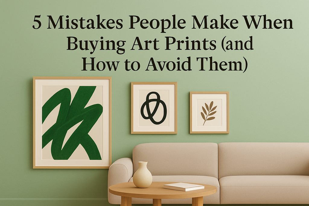 5 Mistakes People Make When Buying Art Prints (and How to Avoid Them)