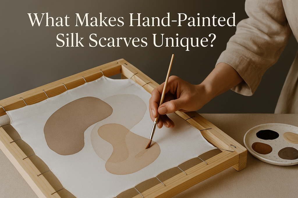 What Makes Hand-Painted Silk Scarves Unique?