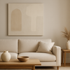 Why Minimalist Art Creates a Calm & Modern Living Space