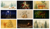 15-Pack Christmas Frame TV Art Bundle | Festive Winter Scenes, Santa, Trees & Cozy Fireplace | Digital Download. Checkout save more 15$