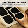 Geometric Shapes, Beige Black Wall Art, Digital Download