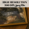 Abstract Painting in Deep Earthy Tones – Emotional Acrylic Art