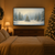 Winter Forest Glow Frame TV Art | Snowy Christmas Landscape Digital Download | Samsung Frame TV Holiday Decor 3840x2160